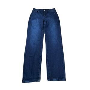 Judy Blue Kat Cool Denim Boyfriend Jeans Darker Wash Women’s Size 11/30 JB8114DK